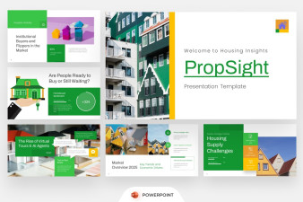 Housing Market Insights PowerPoint Template